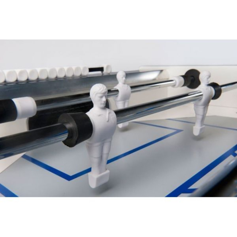 Настільний футбол Garlando G-500 Weatherproof Blue, Наскрізні