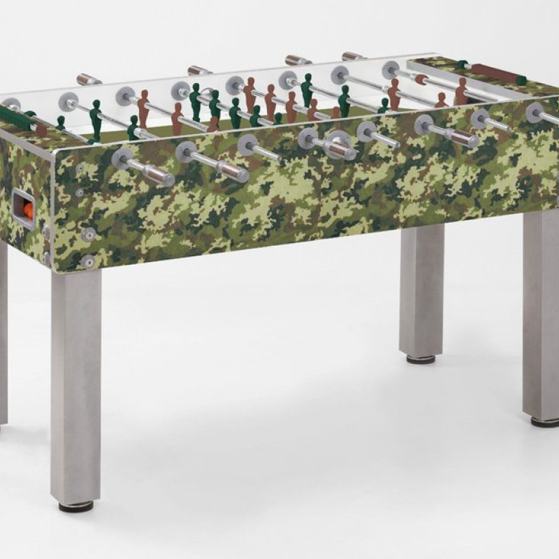 Настільний футбол Garlando G-500 Design & Style, Наскрізні