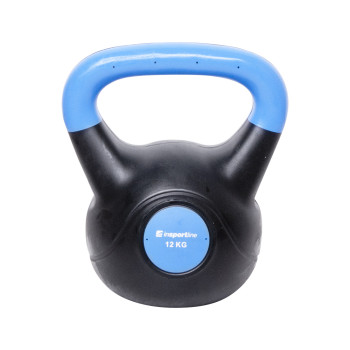 Гіря бітумна inSPORTline Kettlebell Dark 12кг