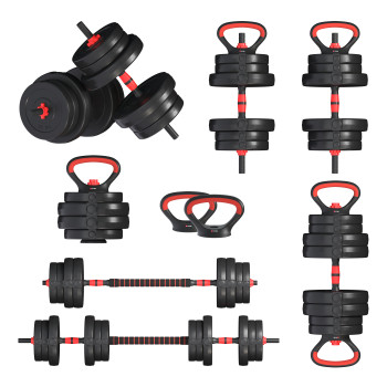 Гантелі з функцією штанги 6в1 Fit-On 43кг