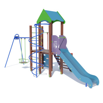 Ігровий комплекс "Енотик" (з гойдалки) DIO712.1, 581, 249, 325, 373