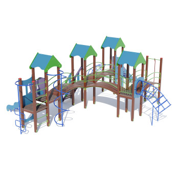 Дитячий ігровий комплекс "Фортеця друзів" DIO718, 991, 748, 326