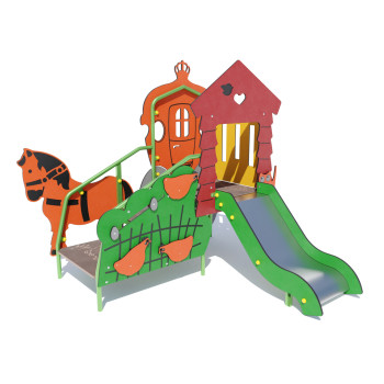 Ігровий комплекс "Казкова карета" DIO769HDPE, 200, 177, 177