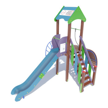 Ігровий комплекс "Одна вежа" DIO801.1, 320, 495, 356