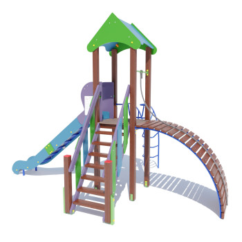 Ігровий комплекс "Одна вежа" DIO801.1, 320, 495, 356