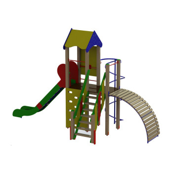 Ігровий комплекс "Піраміда" DIO807.1, 270, 575, 359