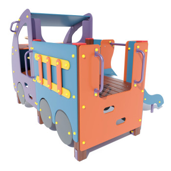 Гімнастичний комплекс "Авто" DIO401, 243, 204, 165