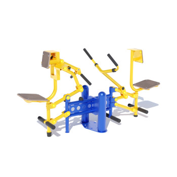 Вуличний тренажер біцепс машина / важільна тяга SG124