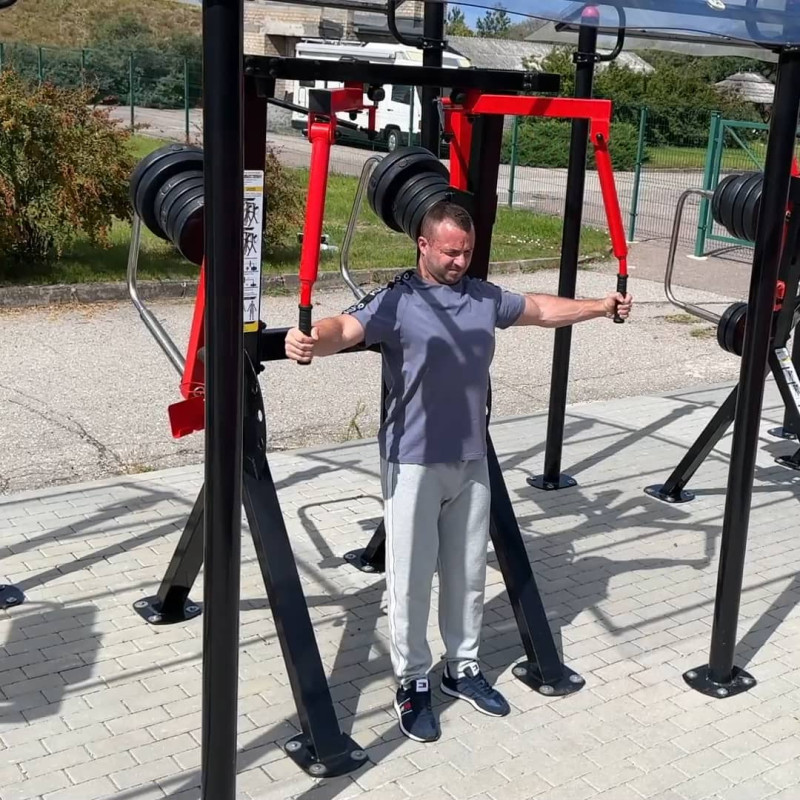 Вуличний тренажер "Задніх дельт стоячи" SG603