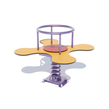 Качалка 4-х місна “Квіточка” DIO120.1HDPE, 100, 100, 71, 31