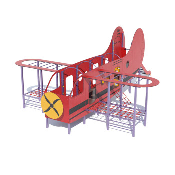 Гімнастичний комплекс “Літак” DIO424HDPE
