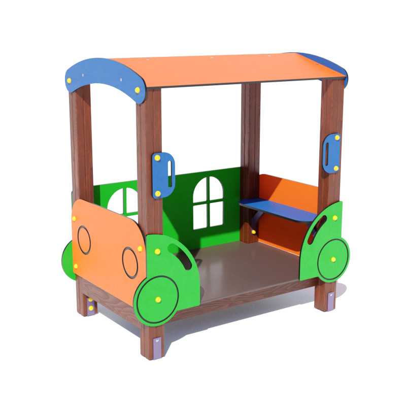 Ігровий комплекс “Трамвайчик” DIO422HDPE