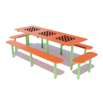 Столик для шахів потрійний DIO247