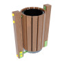 Смітник з дерев'яним декором DIO922.4