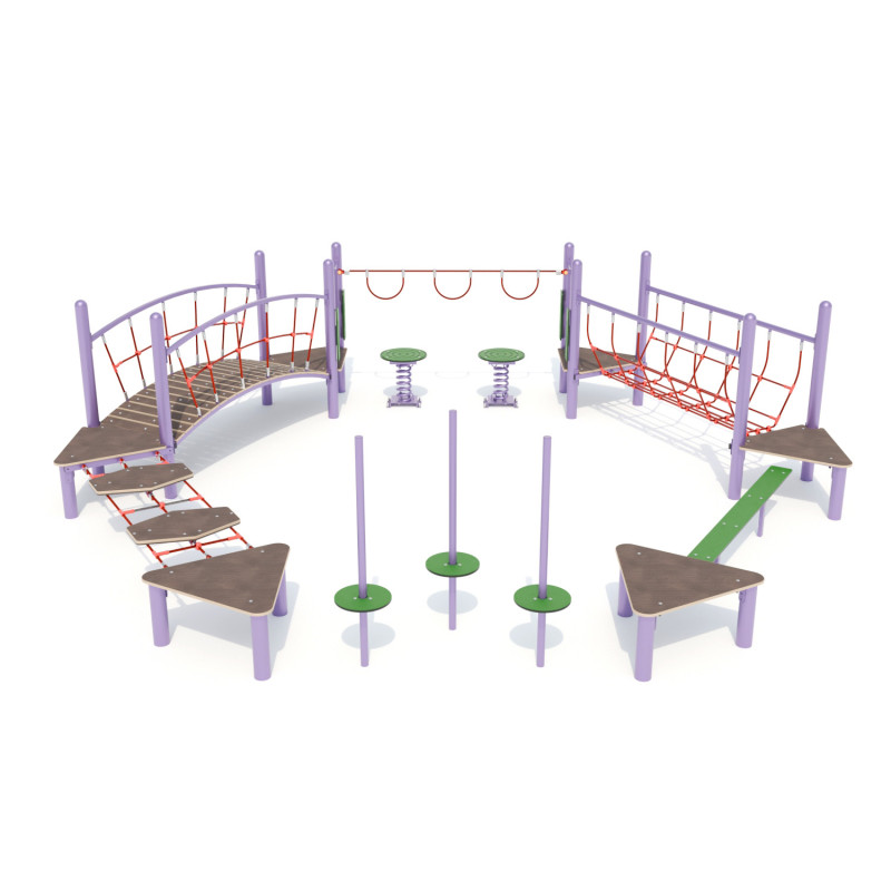 Дитячий ігровий канатний комплекс LK227