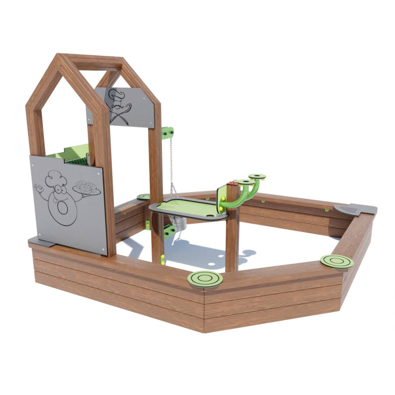 Пісочниця шестикутна "Маленький кулінар" DIO206.4, 172, 226, 226, 198