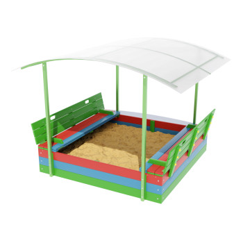 Пісочниця з навісом DIO233.7