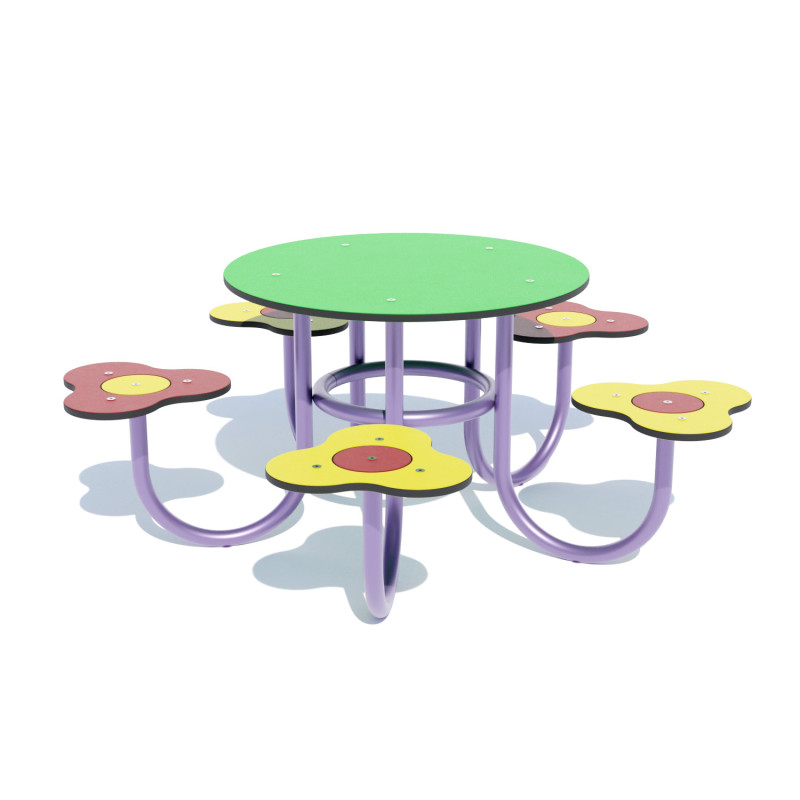 Дитячий столик LIK120, 133, 133, 54