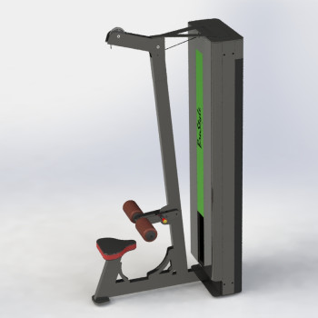 Блок для м'язів спини (тяга зверху) BL201, 255