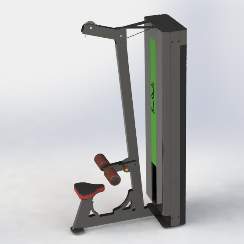 Блок для м'язів спини (тяга зверху) BL201, 255