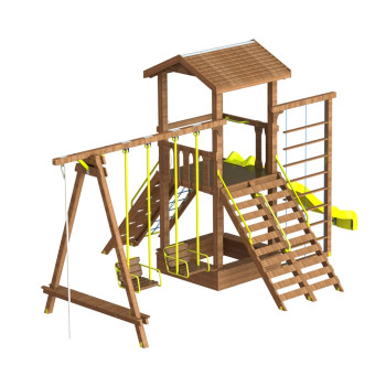 Ігровий комплекс "Ранчо друзів" з двома люльками DIO1001.4