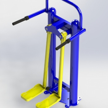 Вуличний тренажер для м`язів стегна односторонній SG140.2