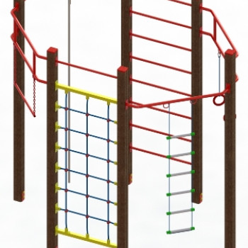 Гімнастичний комплекс "Атлет друзів" DIO684.3