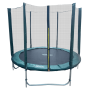 Батут KIDIGO 244 см з сіткою та драбиною
