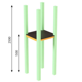 Башня 2,5 м (1,5) відкрита