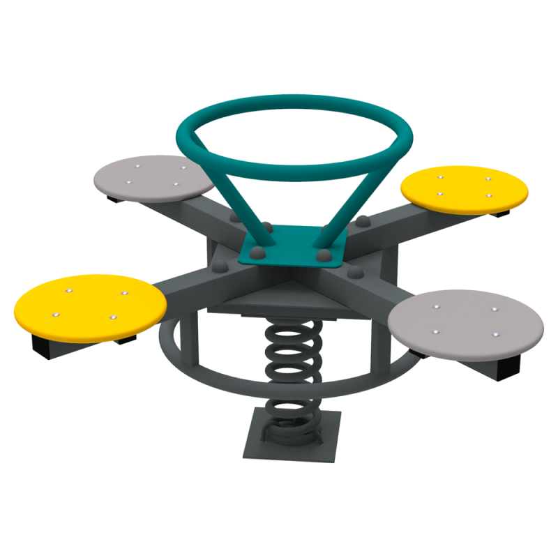 Гойдалка на пружині Карусель KIDIGO