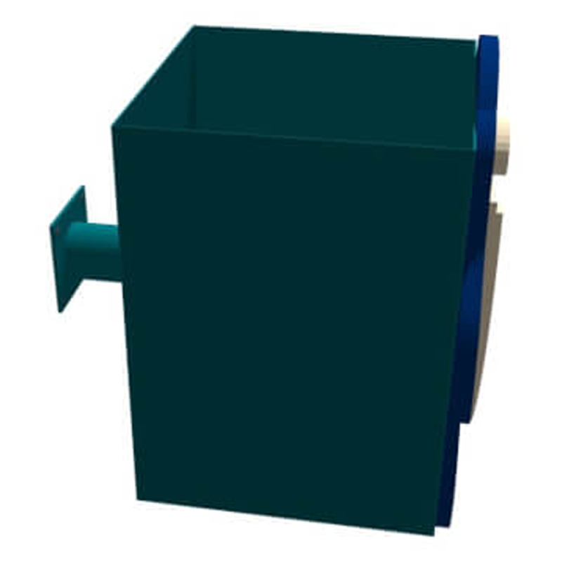 Дитячий смітник (бокове крілення) + декор KIDIGO