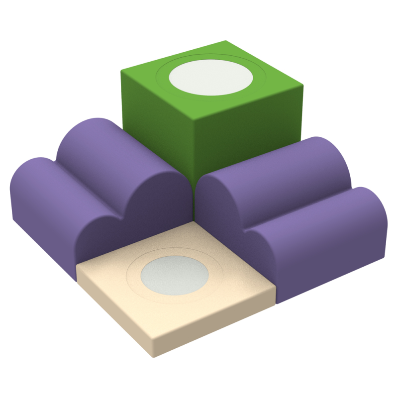 Ігровий набір Mini Mirror Softscapes KIDIGO