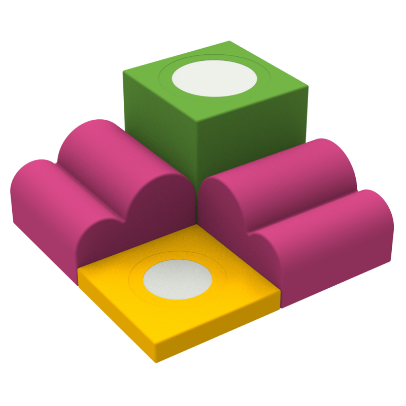 Ігровий набір Mini Mirror Softscapes KIDIGO