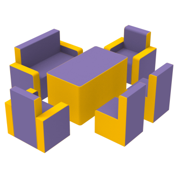 Комплект дитячих меблів Гостинка Люкс KIDIGO