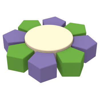 Комплект дитячих пуфів Камелія KIDIGO