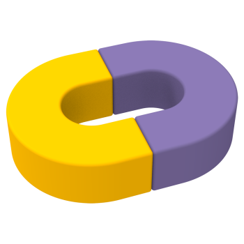 Комплект дитячих пуфів Магнітик KIDIGO