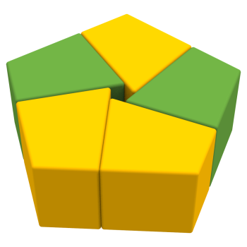 Комплект дитячих пуфів Топаз KIDIGO