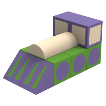 Конструктор м'який модульний Потяг KIDIGO