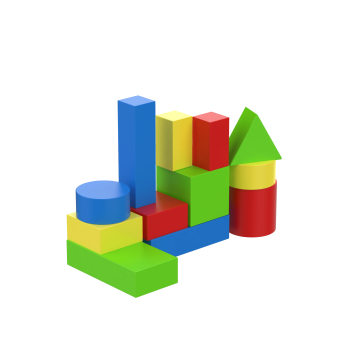 Констурктор Гра 12 елементів KIDIGO