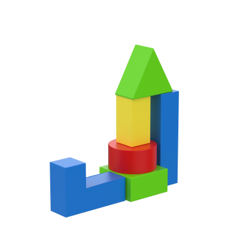 Констурктор Гра 6 елементів KIDIGO