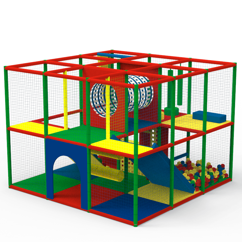 Лабиринт дитячий вуличний "Веселі стрибки"