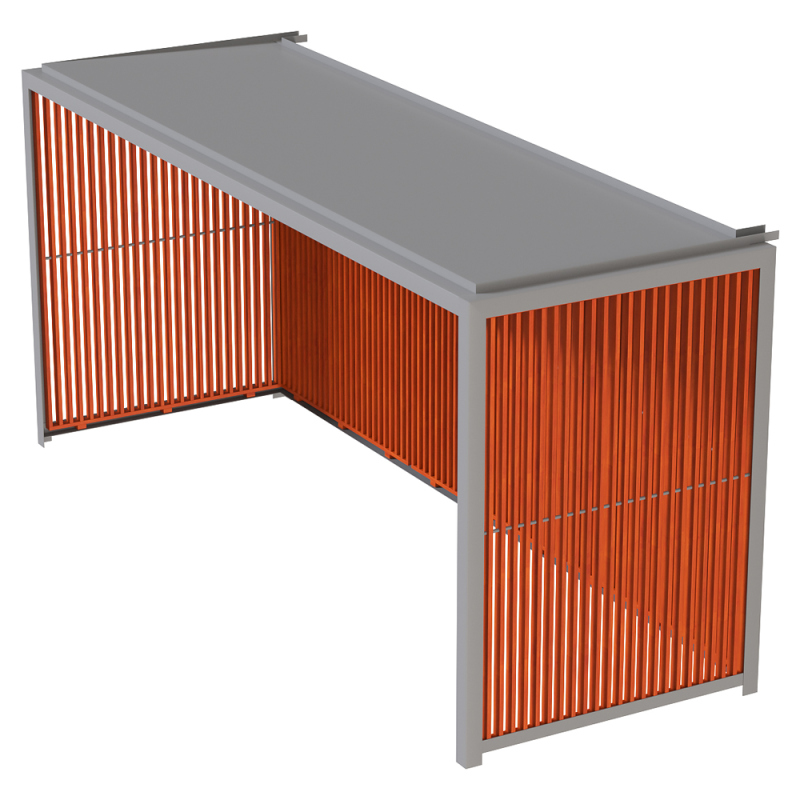 Пергола на 3 контейнера KIDIGO