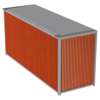 Пергола на 3 контейнера KIDIGO