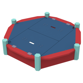 Пісочница Six Play KIDIGO