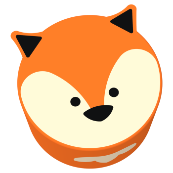 Пуф Лисичка KIDIGO