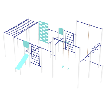 Спортивний комплекс WorkOut 3 KIDIGO