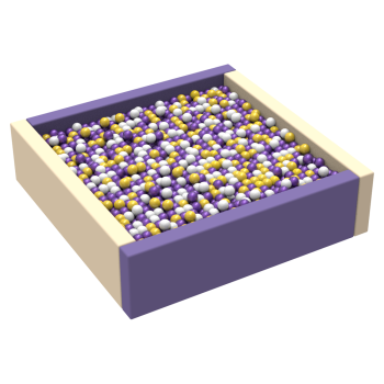 Сухий басейн Квадрат KIDIGO