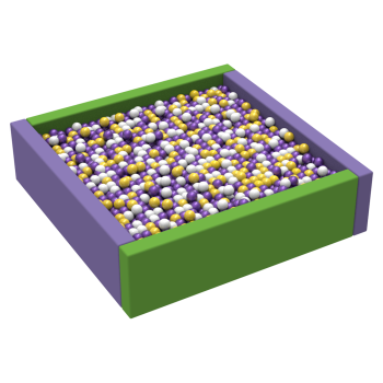 Сухий басейн Квадрат KIDIGO