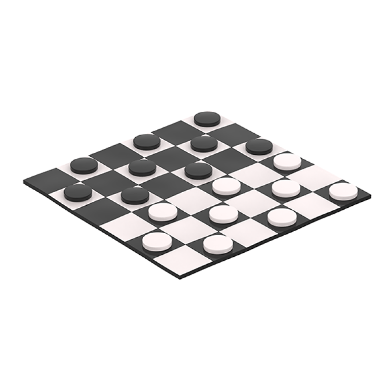 Ігровий модуль-мат Шашки KIDIGO